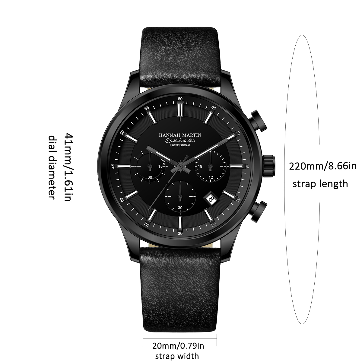 ساعة هانا مارتن للرجال صندوق ه - مراجعة Watch Display Box وسعره