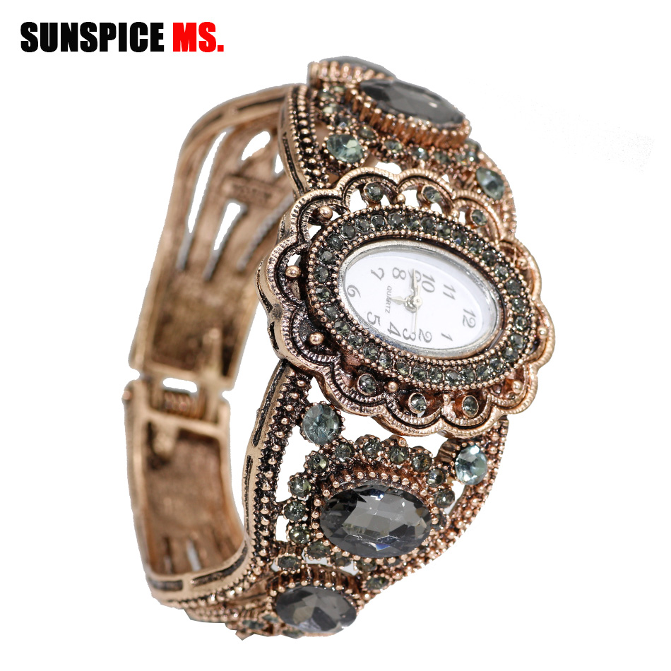 SUNSPICE-MS كوارتز ساعة اليد ر - مراجعة Indian Jewelry Watches وسعره