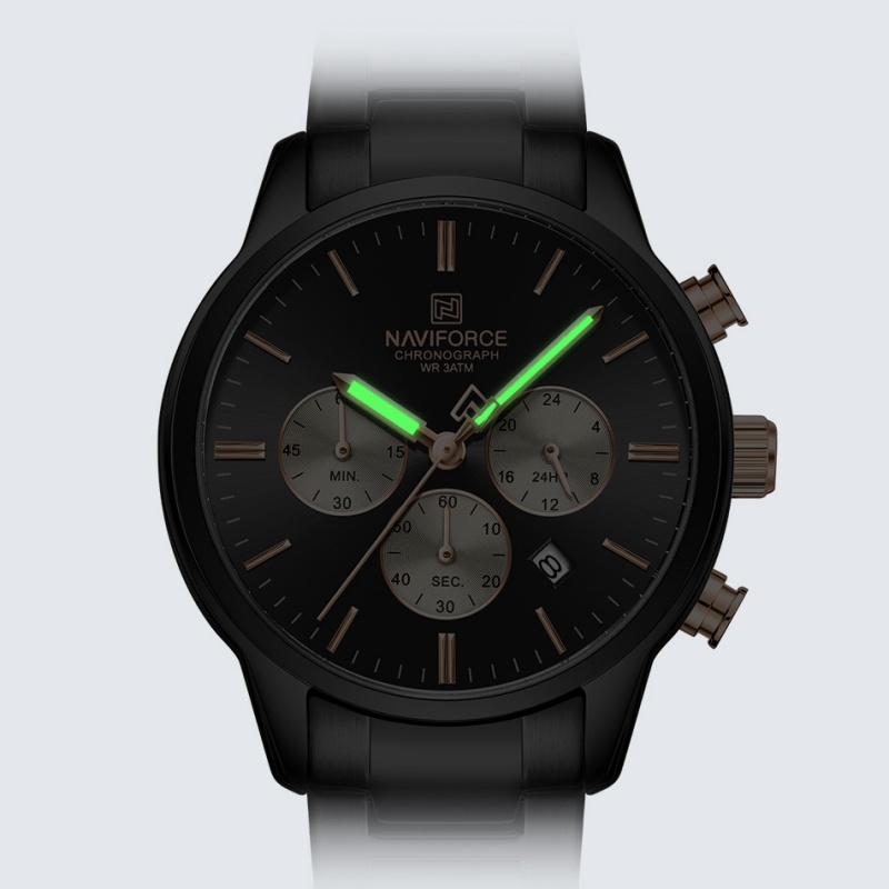 ساعة نافيفورس للرجال كوارتز كر - مراجعة Watch Display Box وسعره