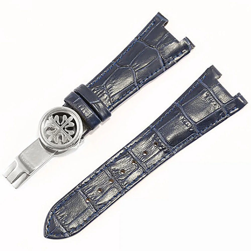 حزام ساعة جلدي متوافق مع سوار  - مراجعة Patek Philippe Watch Aquanaut وسعره