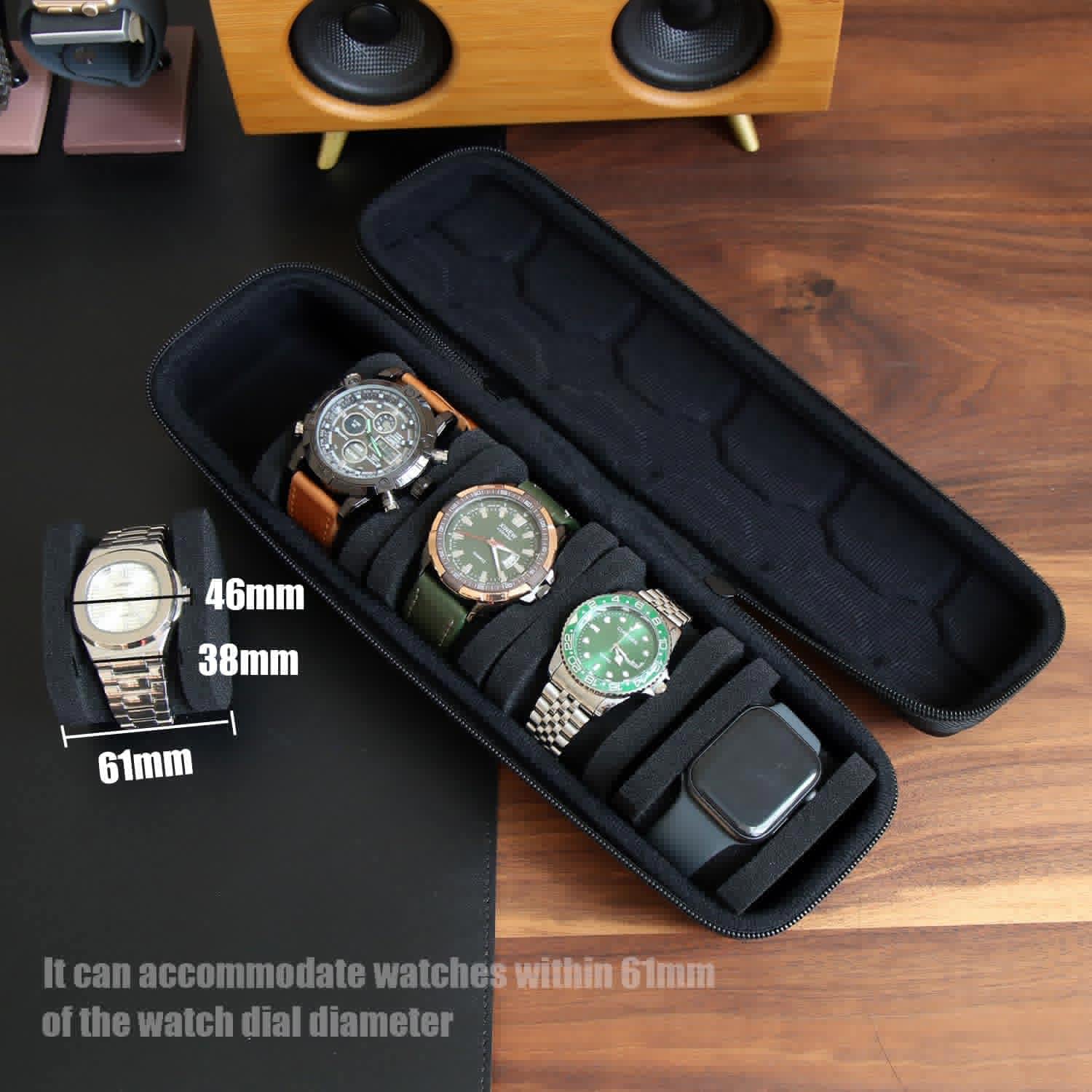 منظم صندوق الساعة للرجال أو ال - مراجعة Watch Display Box وسعره