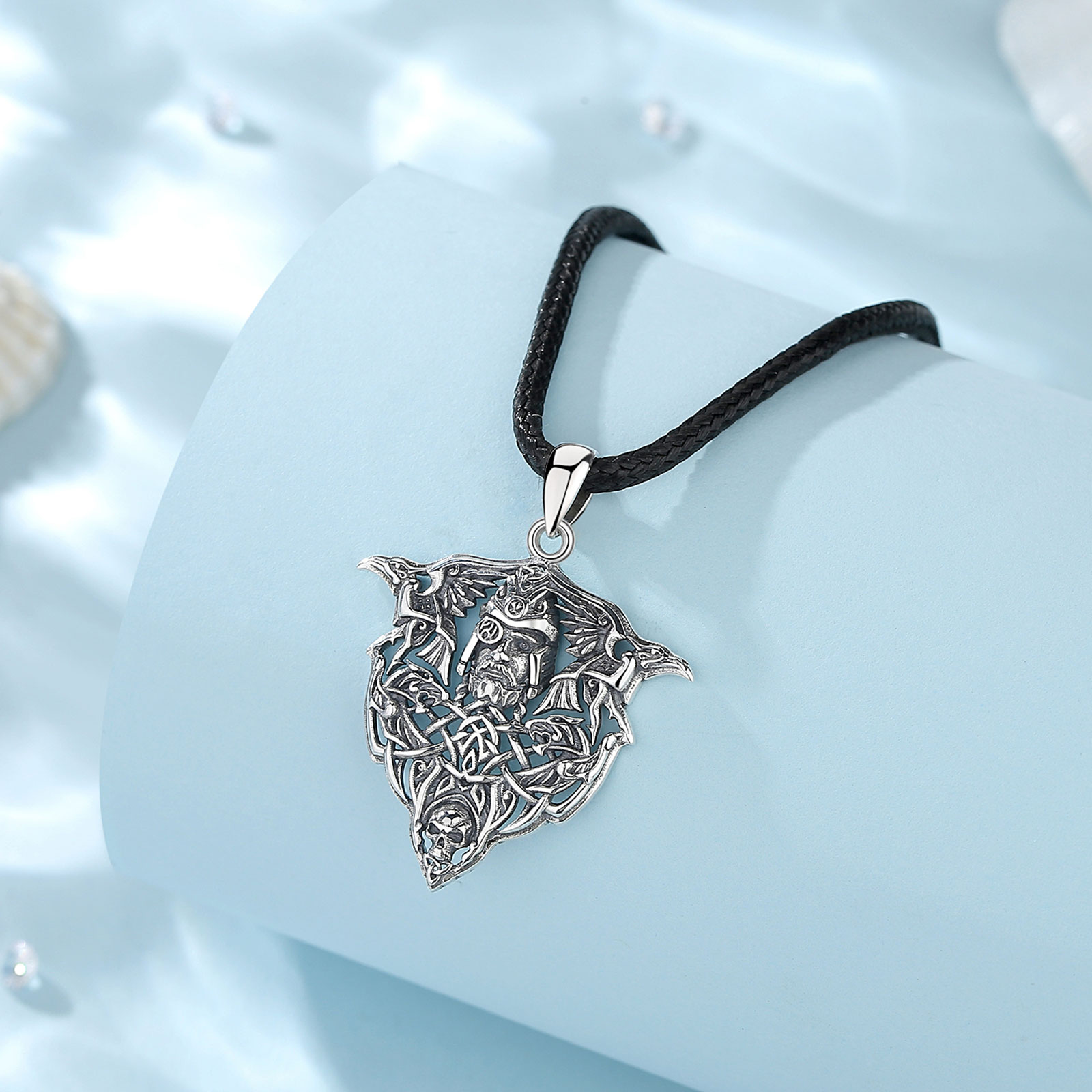 يودورا 925 فضة فايكنغ الغراب ا - مراجعة Wolf Jewelry & Watches Tampa وسعره