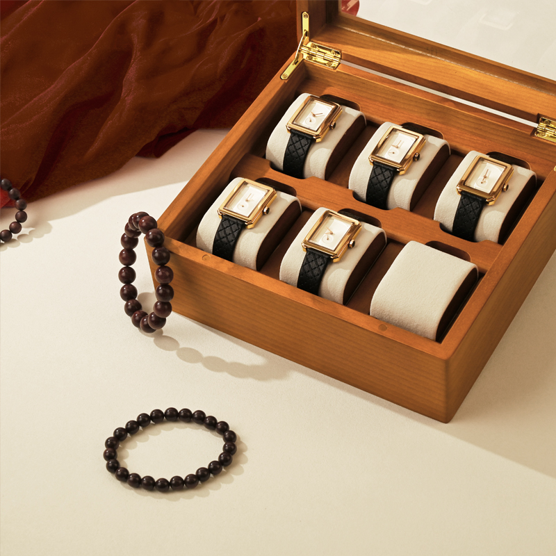Oirlv صندوق تخزين ساعات خشبي ح - مراجعة Watch Display Box وسعره