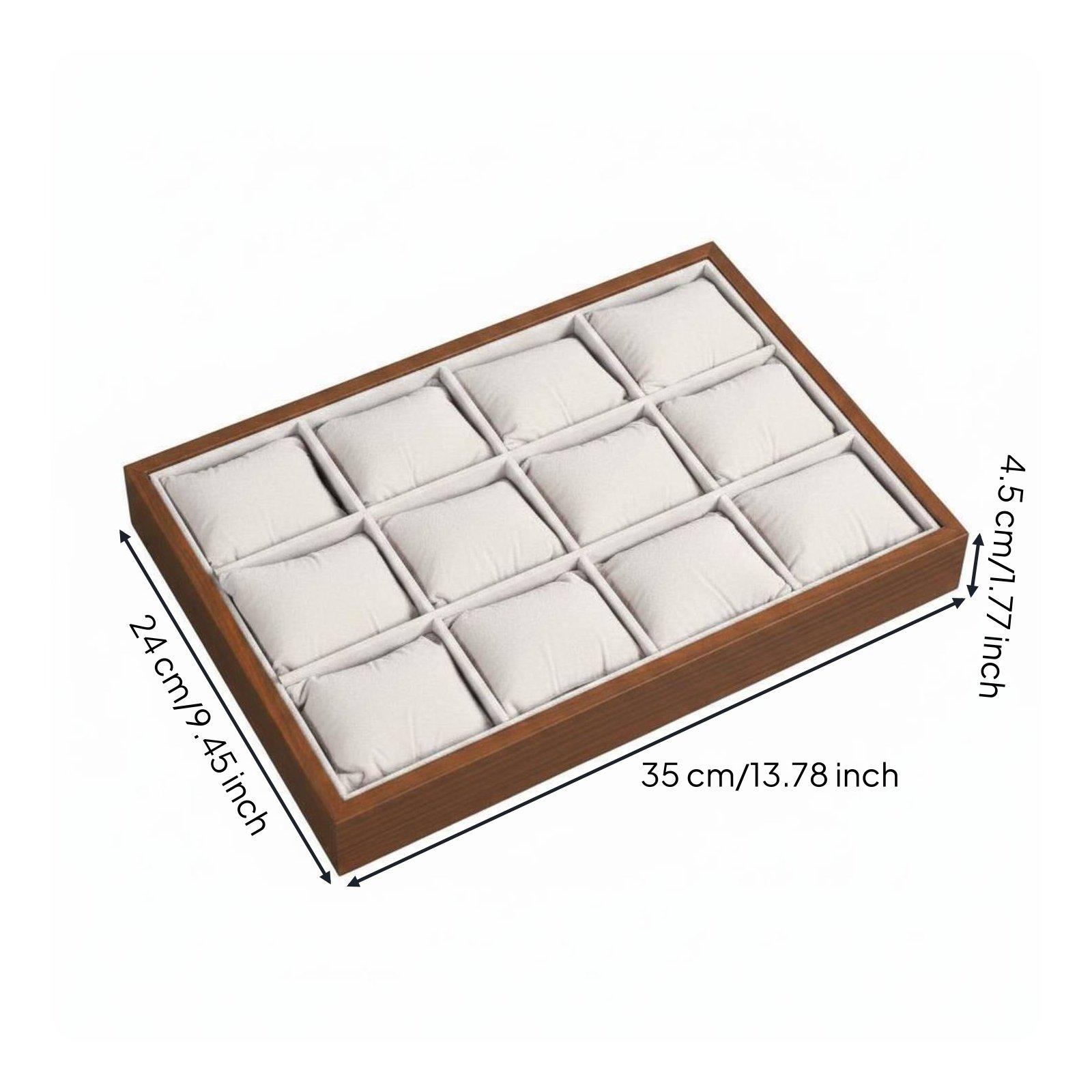 صندوق ساعات ومجوهرات خشبي، منظ - مراجعة Watch Display Box وسعره