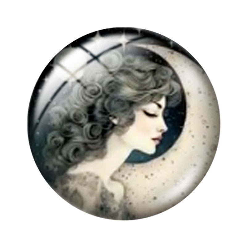 أحجار زجاجية على شكل قمر ونجوم - مراجعة Moon Star Earrings وسعره