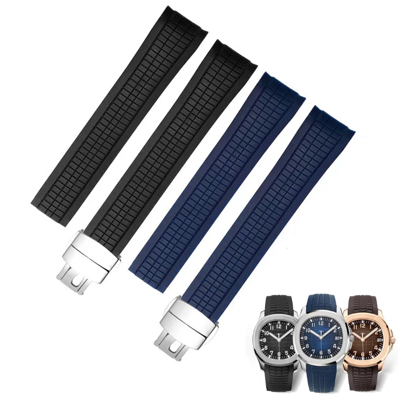 حزام ساعة مطاطي ناعم من نوع Aq - مراجعة Patek Philippe Watch Aquanaut وسعره