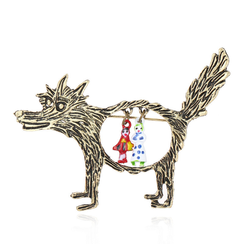 دبابيس بروش عتيقة للذئب والأطف - مراجعة Wolf Jewelry & Watches Tampa وسعره