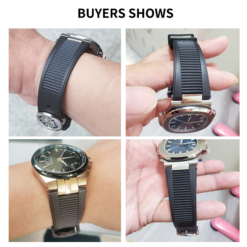 حزام ساعة سيليكون غير سام وصدي - مراجعة Patek Philippe Watch Aquanaut وسعره